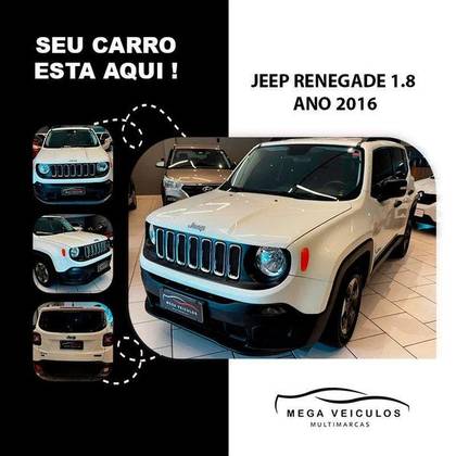 JEEP RENEGADE 1.8 16V FLEX 4P AUTOMÁTICO